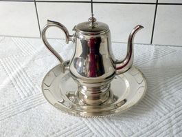 Kaffeekanne, 1L, rostfreier Chrom-Nickel-Stahl, 19cm hoch