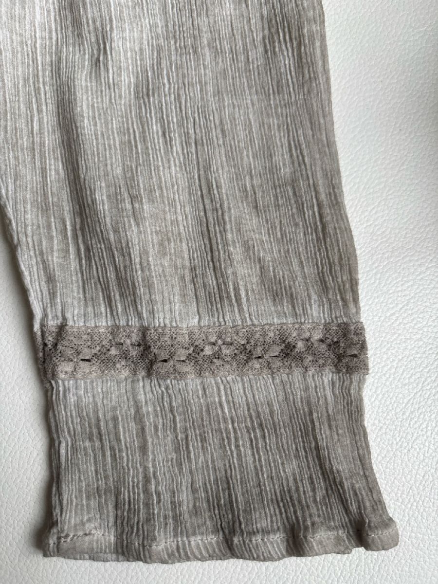 Nile Camicette: Nile Bluse Natur Look! – Usato da langenthal venduto da rundholz7 4