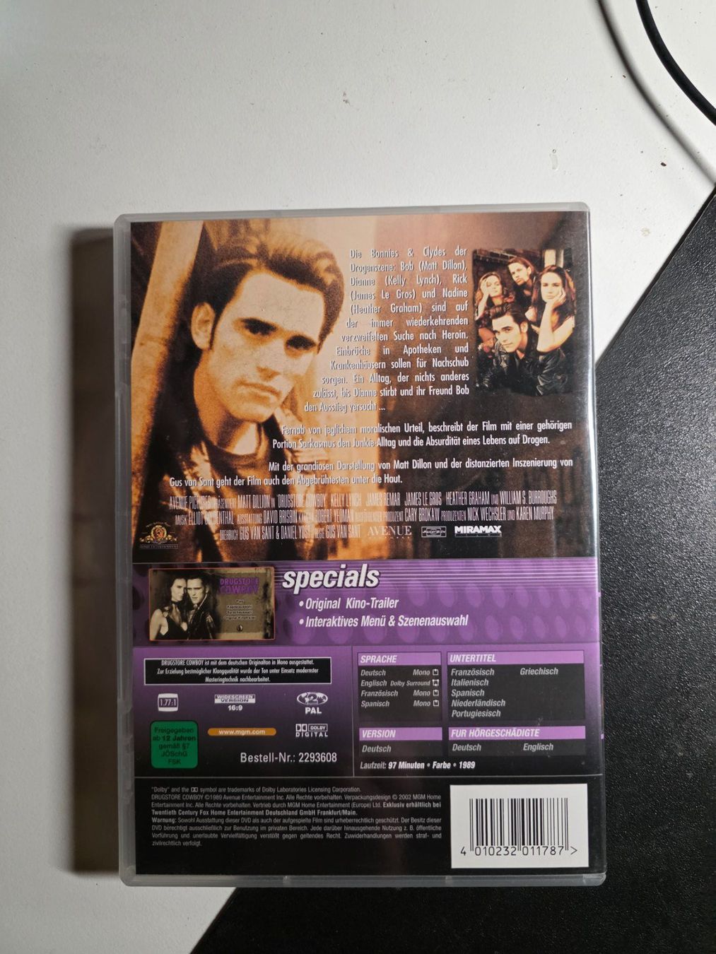 Tutti i DVDs: DVD - Drogstore Cowboy – Usato da Walterswil BE venduto da Lonitti 2