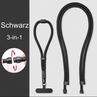 3-in-1 Handykette Umhängeband Lanyard, längenverstellbar