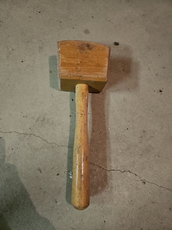 Happyyami Holzhammer Für Baseballhandschuhe – Zum Einlaufen Und Formgeben, 31 Cm