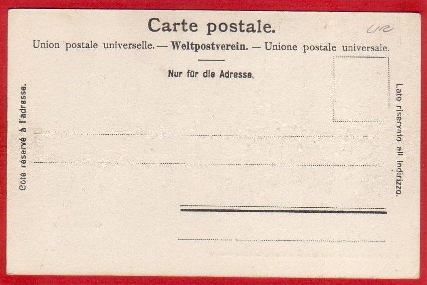 Cartoline postali: GOLZERNALP, LICHTDRUCK 1900/05 – Usato da Grüningen venduto da Kartenlaube 1