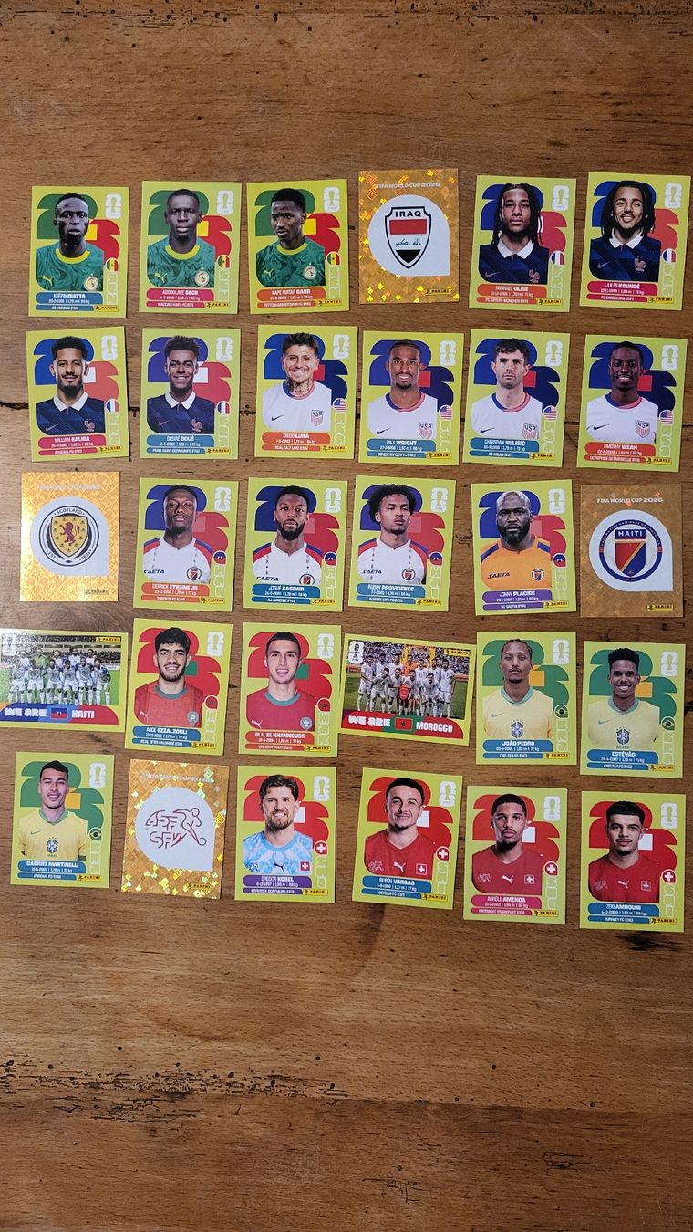 Panini Cartes à collectionner: 30 Paninibilder WM 2026 – Neuf (Voir description) à Kirchberg BE par Aussie01