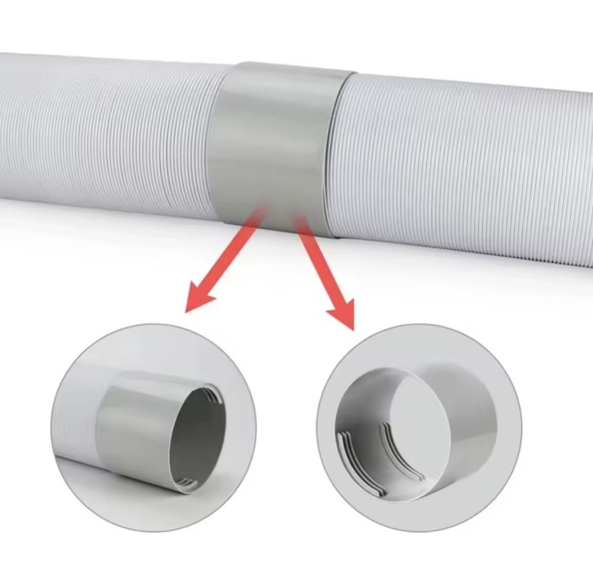 Climatiseurs: Flexrohr Verbinder 150mm, Klima, Abluft – Neuf avec emballage d'origine à Rorschach par lobosch1 1