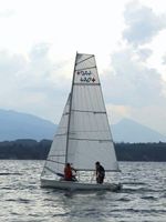bateau 470 – dériveur avec voiles customisées + chariot