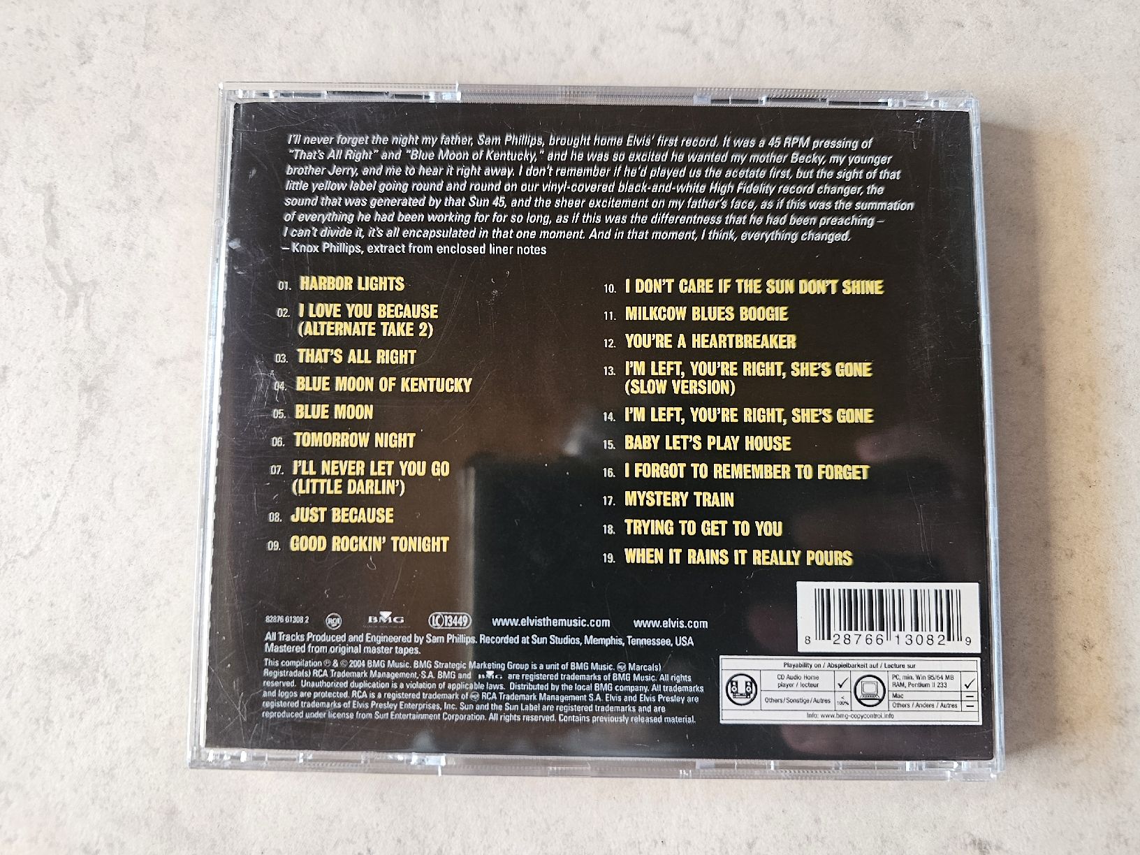 CDs: Elvis Presley  -  Elvis At Sun – Gebraucht aus Schneisingen von backstore24 1