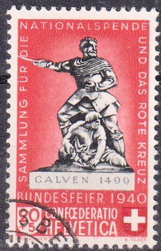 Tous les timbres: 5c, hellrot mit Eckstempel – D'occasion à Basel par Bingis