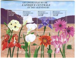 Block "Blumen". Zentralafrikanische Republik