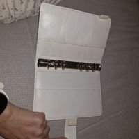 Notizbuch / Organizer weiss A5
