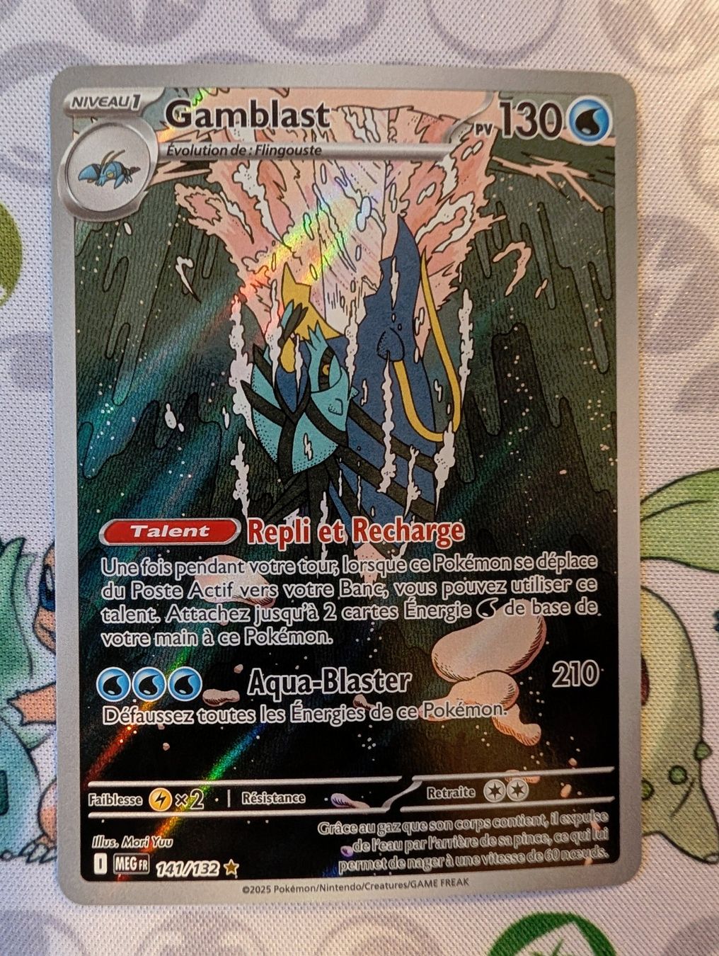 Pokémon Carte collezionabili: Carte Pokémon FR Gamblast Méga-Évolution MEG – Nuovo (secondo la descrizione) da Thônex venduto da Janadel 1