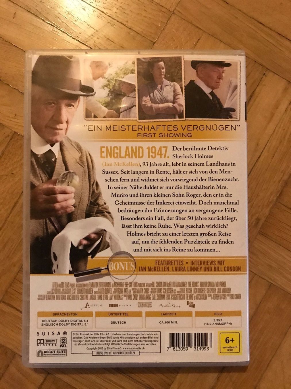 Tutti i DVDs: Mr. Holmes (2016) – Usato da Tecknau venduto da Otacon0 2
