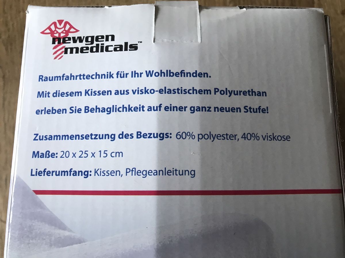 Cuscini: Beinkissen Memory Foam, neuwertig! – Usato da Baden venduto da jdif 1