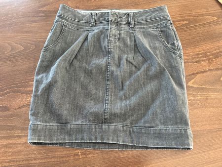 Jeansrock grau Gr. 26 (36) guter Zustand