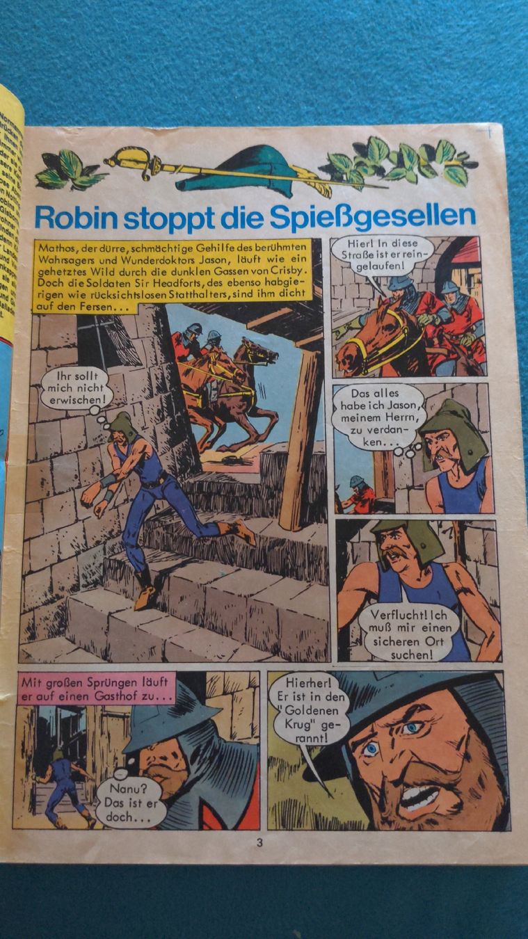 Fumetti: Robin Hood Comic Nr. 71 - Der Herr der Wälder, Bastei – Usato da Niederscherli venduto da Mon_Art 2