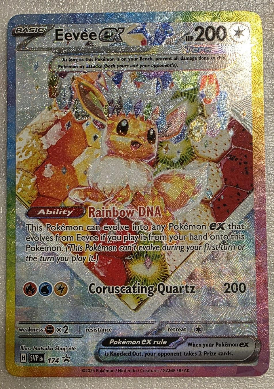 Pokémon Sammelbilder & Trading cards: Eevee EX svp 174 NM – Gebraucht aus Contone von Dexx86