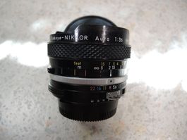 Nikon Nikkor Fisheye 16mm 1:3.5