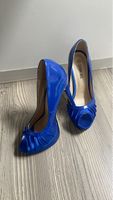 Blaue Peeptoes Gr. 37