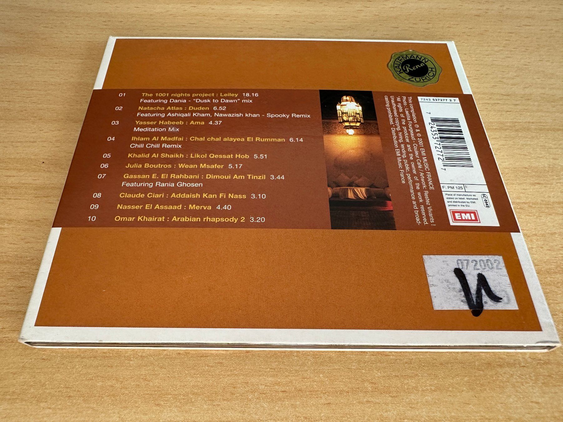 CD: Various – Hammam Cafe – Usato da Rikon im Tösstal venduto da Alpenmutz 1