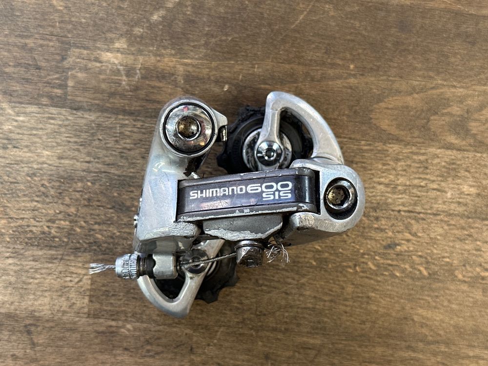 Dérailleur Arrière Shimano 600 SIS RD-6208 - Cage Courte - 6 Vitesses - Vintage Eroica
