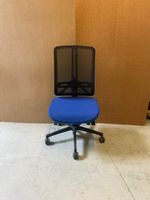 Unitrend Bürostuhl, höhenverstellbar, blau schwarz