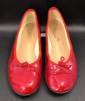 Herica Lack-Ballerinas rot - Grösse 38