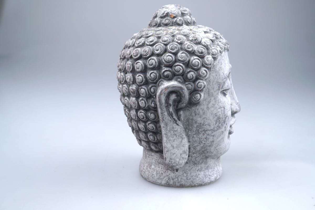 Skulpturen & Statuen: Buddha-Kopf-Skulptur – Gebraucht aus Rüti ZH von Restwert_Rueti_ZH 3