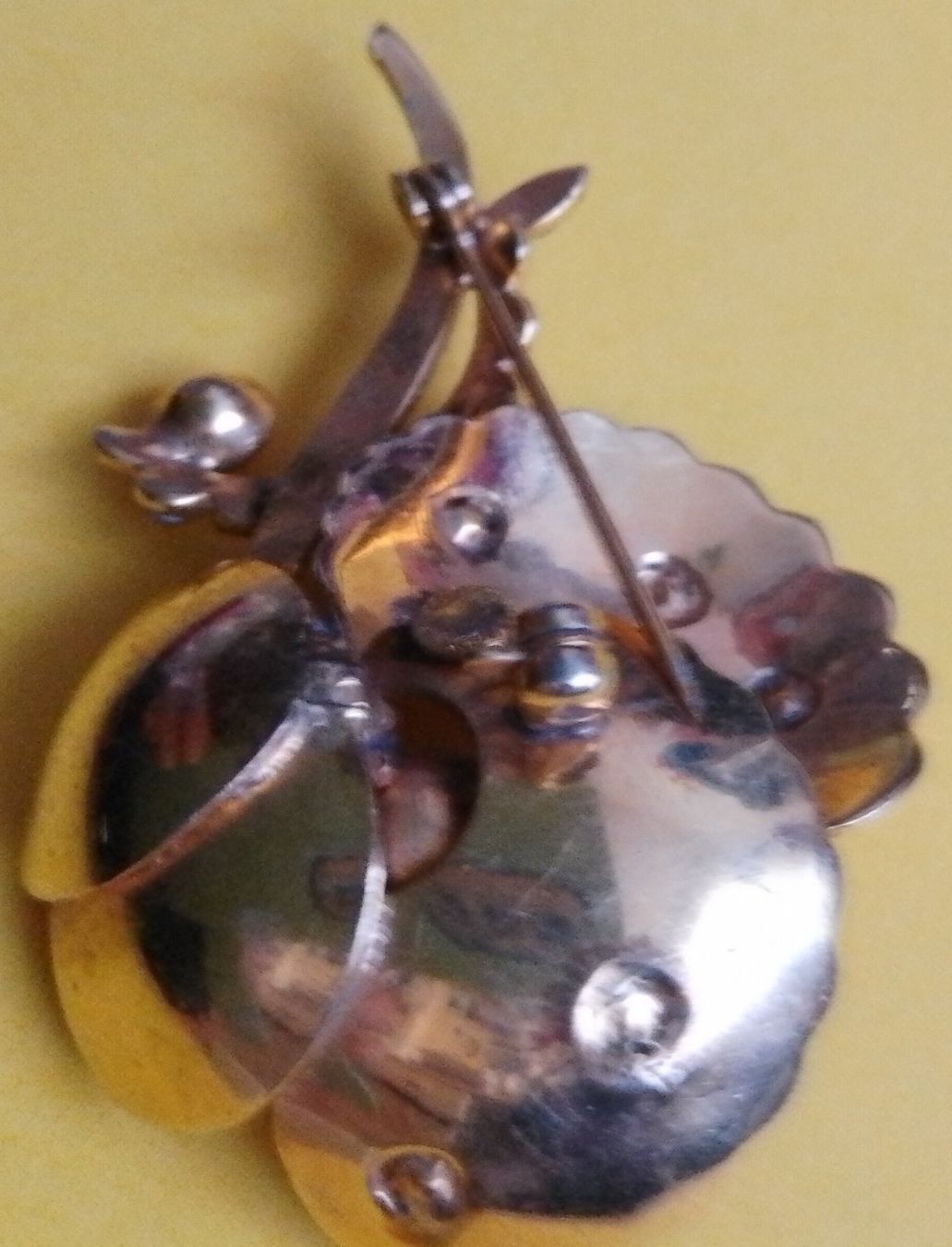 Spille & Fermagli: Vintage-Brosche in Form einer Blume ca. 12 gr. Schmuck 60er – Usato da Wohlen AG venduto da salamanderspielwaren 5