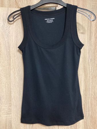 Marc Cain Sports Top, Schwarz, Grösse N2 Basic Tank Top