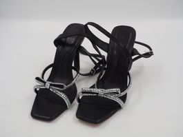 SCHUTZ Riemchensandale mit Strass Gr. 37.5 (9163)