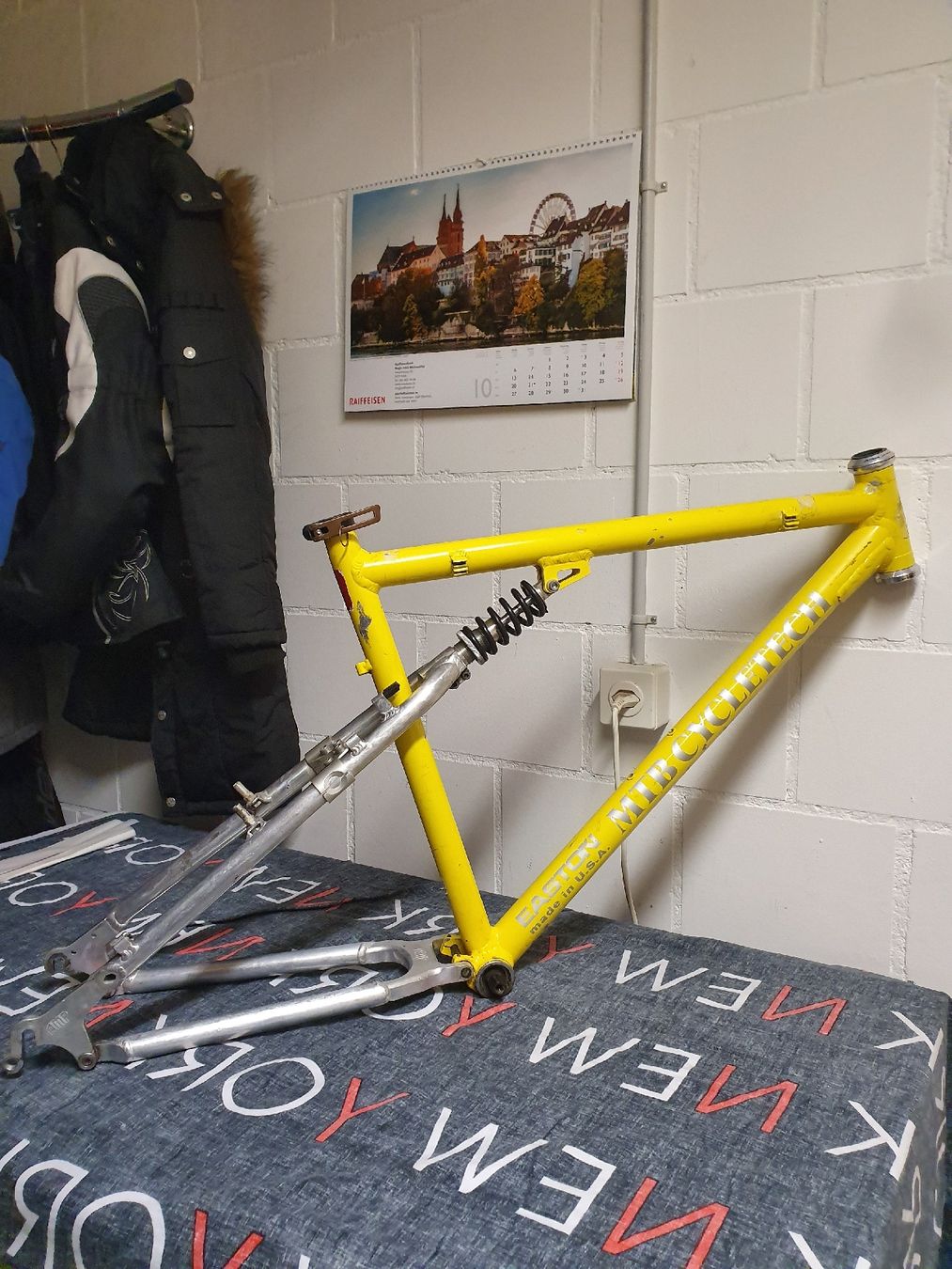 MTB Cycletech Pezzi di ricambio: Retro Mountainbike Velo MTB Cycletech Rahmen – Usato da Herznach venduto da VwGolfer