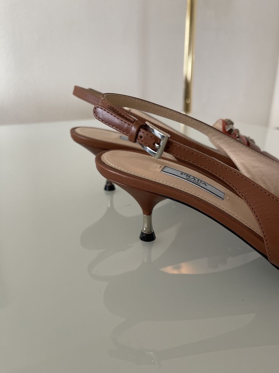 Prada Scarpe da donna: Prada Slingbacks Gr. 39 neu – Nuovo (secondo la descrizione) da Meggen venduto da Danipol 1