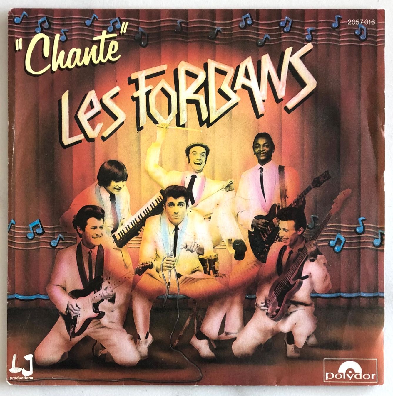 Vinyles: LES FORBANS - CHANTE – D'occasion à Poliez-Pittet par Newtown-Records