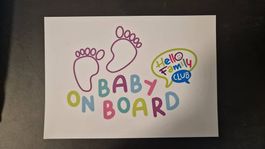 Baby on Board Aufkleber