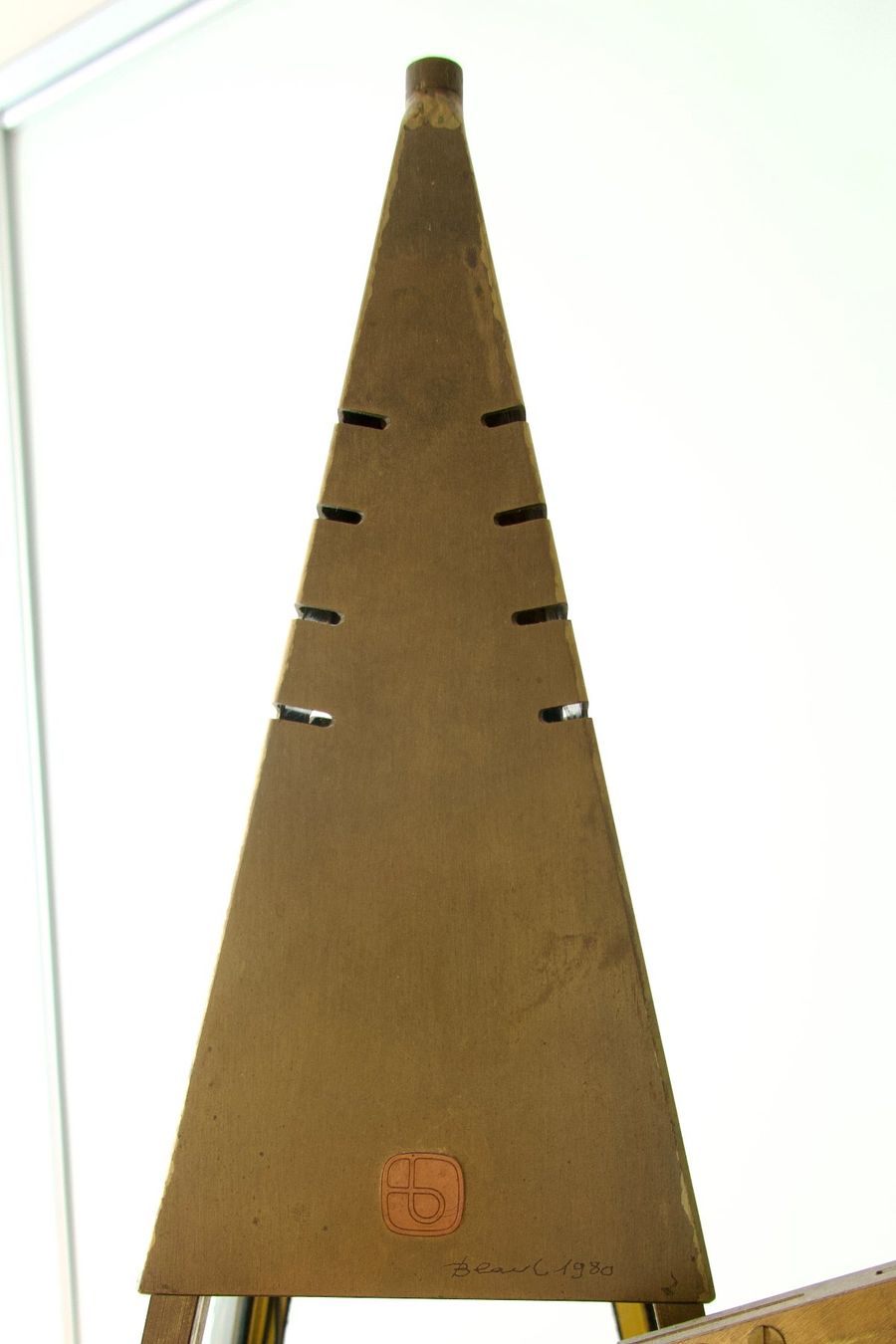 Vitrinen: Vitrine Pyramide  - Thomas Blank - signiert 1980 – Gebraucht aus Rheinfelden von bigi0956 3