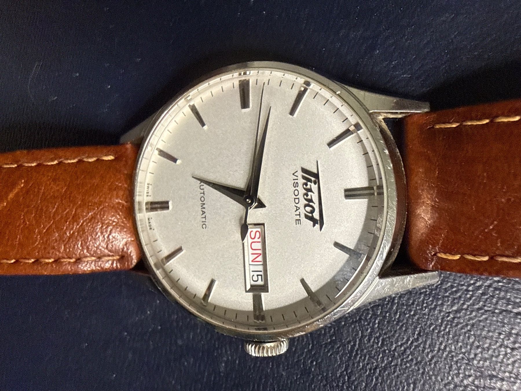 Tissot Orologi: Tissot Visodate Automatic 40 mm – Usato da Pfeffingen venduto da Allhandelklgwatches 1