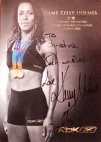 Kelly Holmes Autogramm signiert Foto 15x21cm