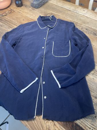 Penny Black Seidenbluse  nachtblau Gr.38.!