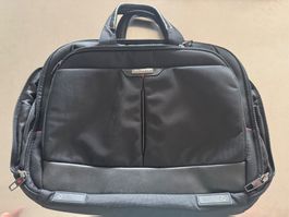Samsonite Business-Tasche aus edlem Polyurethan und Leder