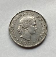 1887 5 Rappen vz+ *RAR*