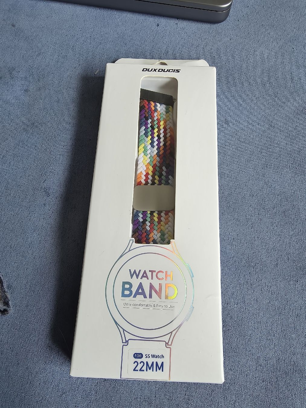 Smartwatch: Cinturino 22 mm arcobaleno – Nuovo e nell'imballaggio originale da Madonna del Piano venduto da Tangia