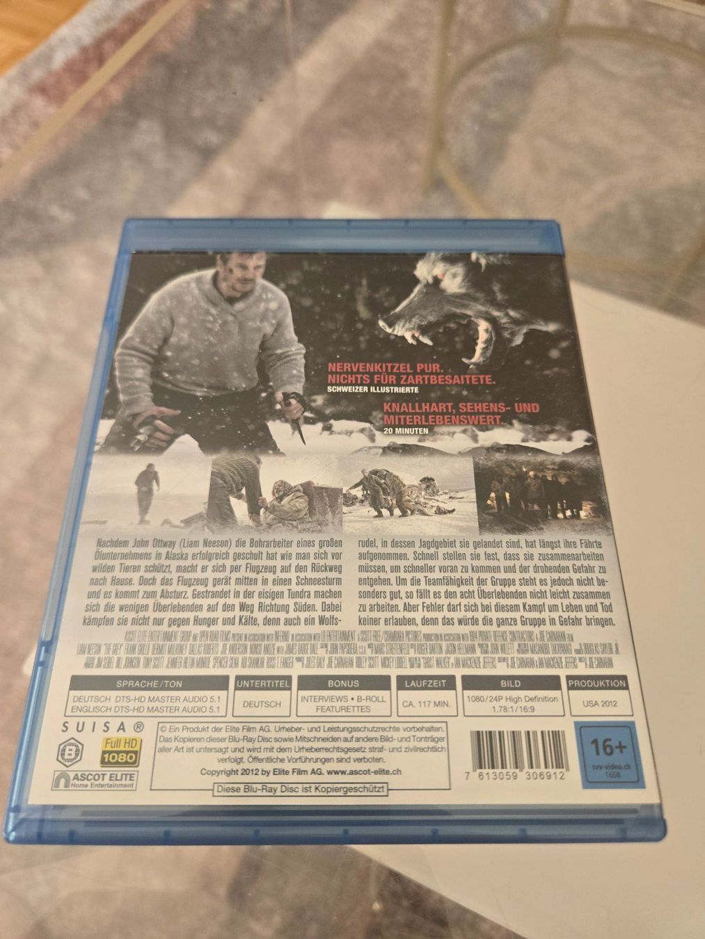 Tutti i DVDs: The Grey - Unter Wölfen Blu Ray – Usato da Bussigny venduto da Kfdlt 1