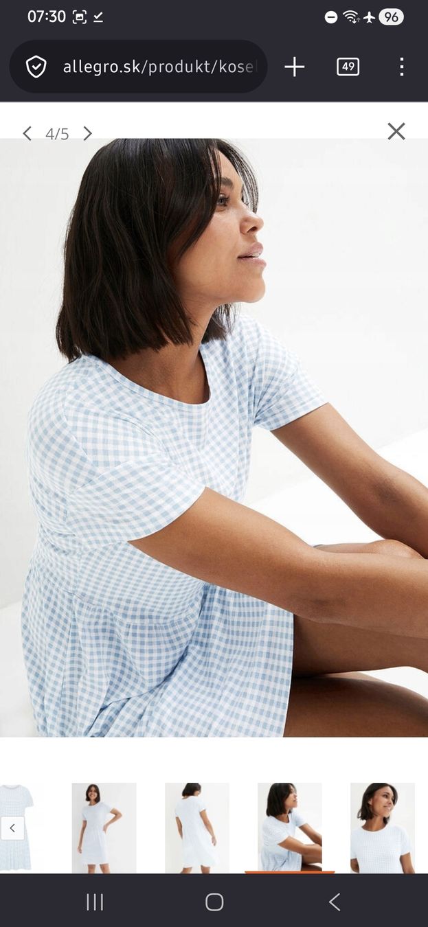 Vestiti: Kariertes Sommerkleid 36/38 – Usato da Zürich venduto da Steffi-97 4