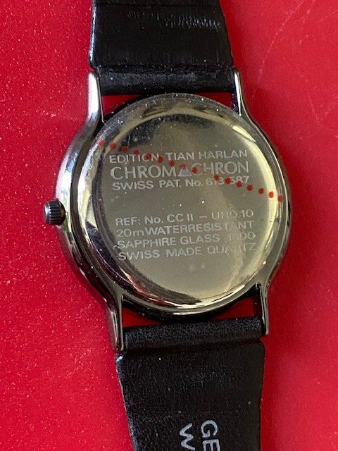 Swiss Orologi: ChromaChron Tian Harlan,  NEUVE!!! – Nuovo (secondo la descrizione) da La Neuveville venduto da Ofinzerb 2
