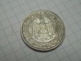 Deutschland 50 Reichspfennig, 1928 Münzzeichen "A" - Berlin