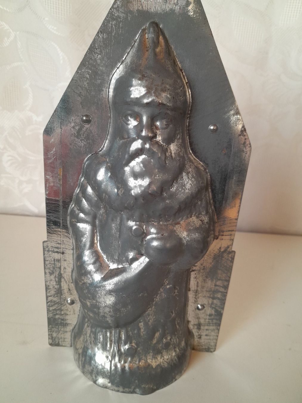 Teglie da forno: Weihnachtsmann, Nikolaus, Schokoladenform, Backform Metall – Usato da Schwarzenbach SG venduto da utschu09 8