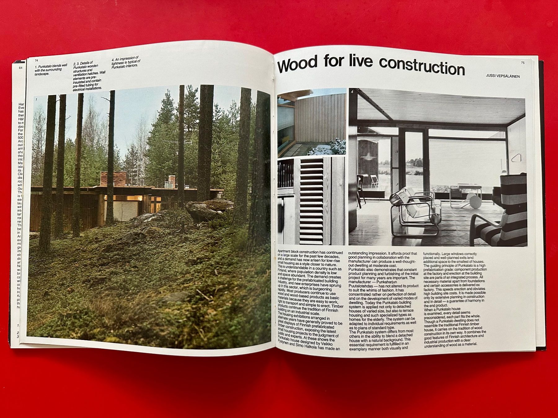 Riviste & Magazine: Magazin DESIGNED IN FINLAND 1976 / – Usato da Zürich venduto da EYEBOOKS 7