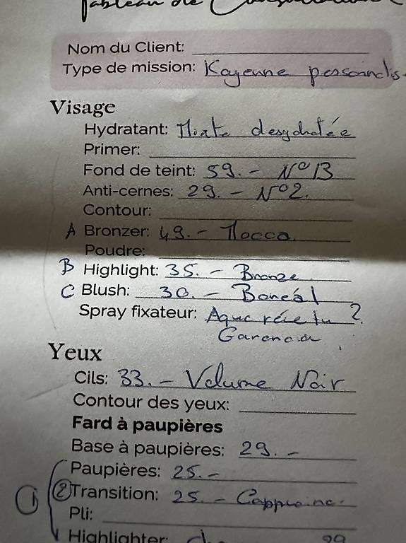 Make-up: Maquillage kayenne – Usato da Plan-les-Ouates venduto da emma1981