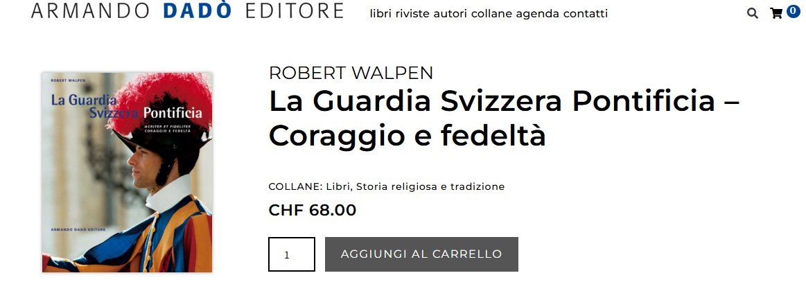 Libri: La Guardia Svizzera Pontificia - Libro – Usato da Pambio Noranco venduto da Pol69 5