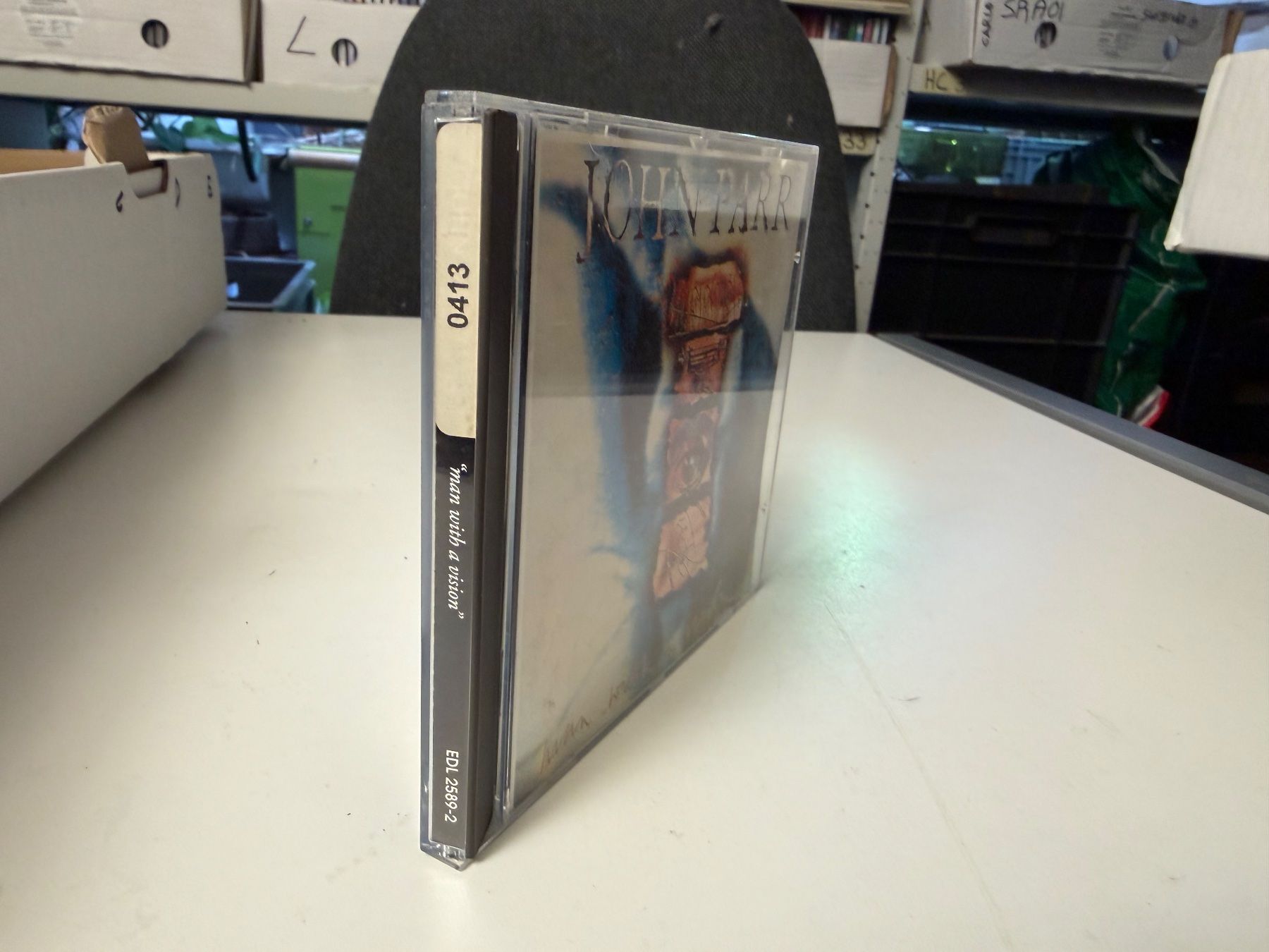 CD: John Parr - Man With A Vision - HD23A – Usato da Küsnacht ZH venduto da swisssales.net 3
