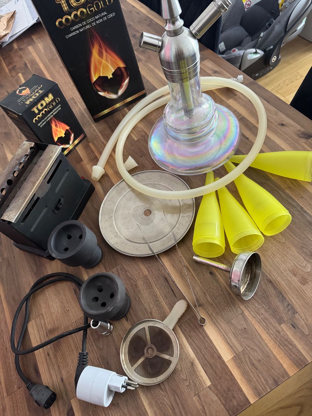 Narghilé: Shisha Wasserpfeife Set – Usato da Steffisburg venduto da Naesu_1995 2